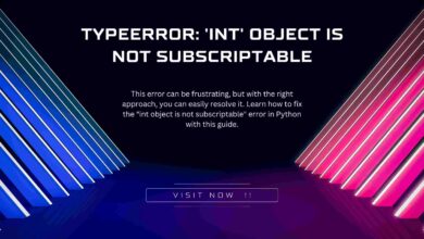 int object is not subscriptable